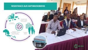 affiche conférence sur la résistance aux antimicrobiens